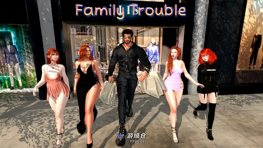 [SLG/AI汉化/乱+图库] 家庭烦恼 Family Trouble ver0.9.72 AI汉化版[更新/4.9G] ACG手游 第1张